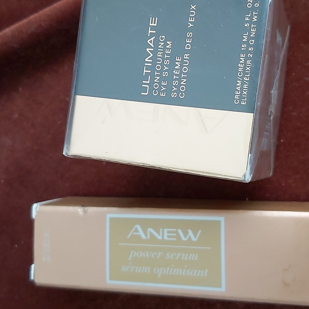 ANEW contouring eye system & mini power serum